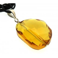 Nugget Sunset Andara Crystal Pendant